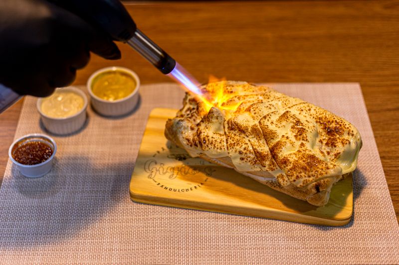 Bread and fresh ingredients at Primo kitchen